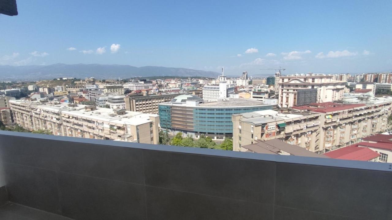 Sky View Luxury Center Skopje Apartments Dış mekan fotoğraf